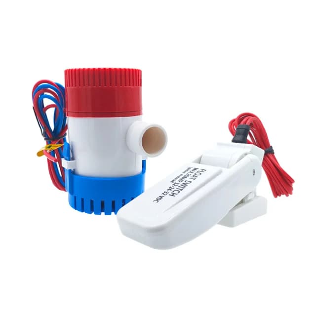 1 個 12V 24V 1100gph 750gph ビルジポンプフロートスイッチウォーターポンプボート水上飛行機モーターホームハウスボートビルジポンプで使用