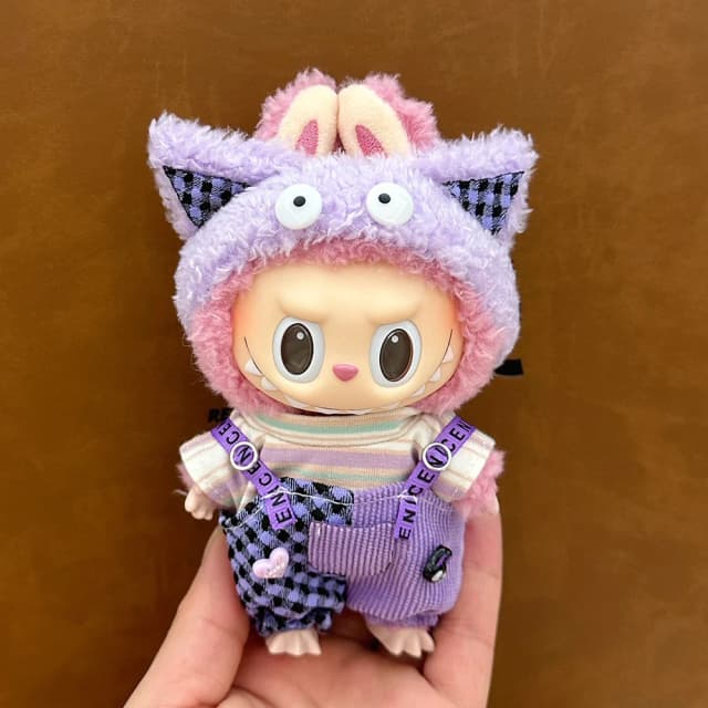 ぬいぐるみ複数のスタイルの服セット Labubu 衣装アクセサリートレンディな服ガールギフト