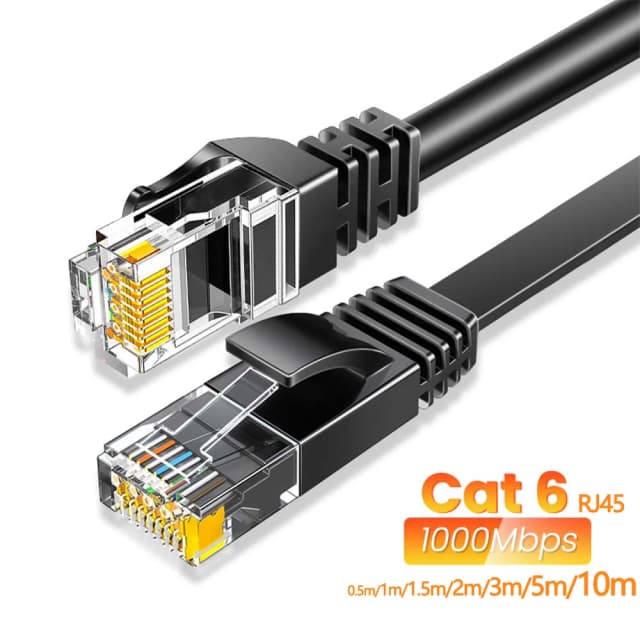 イーサネットケーブル Cat6 ギガビット高速 1000Mbps インターネットケーブル RJ45 シールドネットワーク LAN コードラップトップルーター PC PS5 4 3 Xbox
