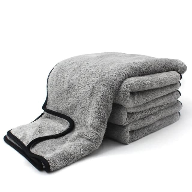 Microfibra One Time Secagem Toalha De Carro, Car Wash Acessórios, Super Absorvência, Pano de limpeza, Premium, Auto
