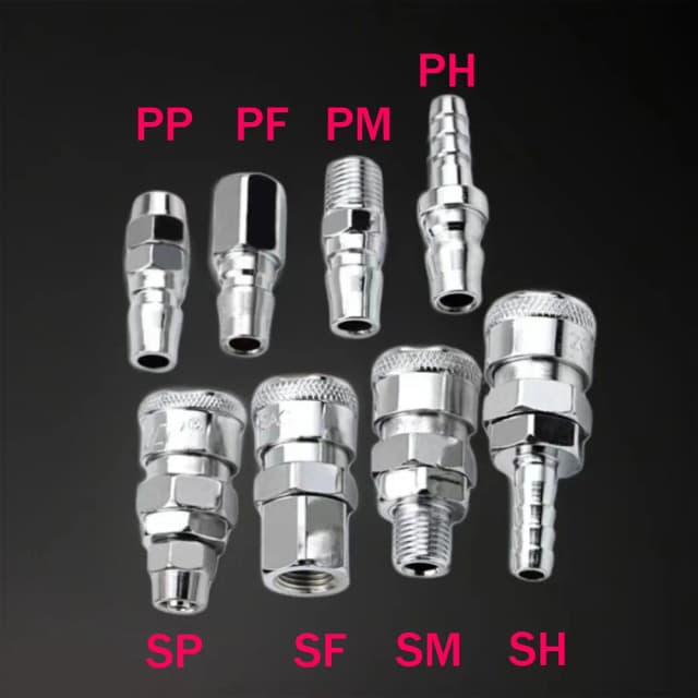 エアコンプレッサーアクセサリー,sh,ph,sp,pp,sm,pm,sf