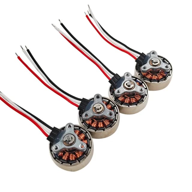 4 個 1503 飛行機ブラシレスモーター RC 電気モーター 4 軸リモートコントロール飛行機用