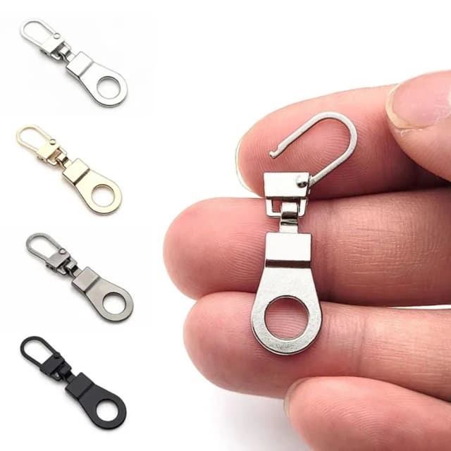 金属製のジッパー,取り外し可能なヘッド,バックパック,財布の修理,縫製アクセサリー,5個のセット