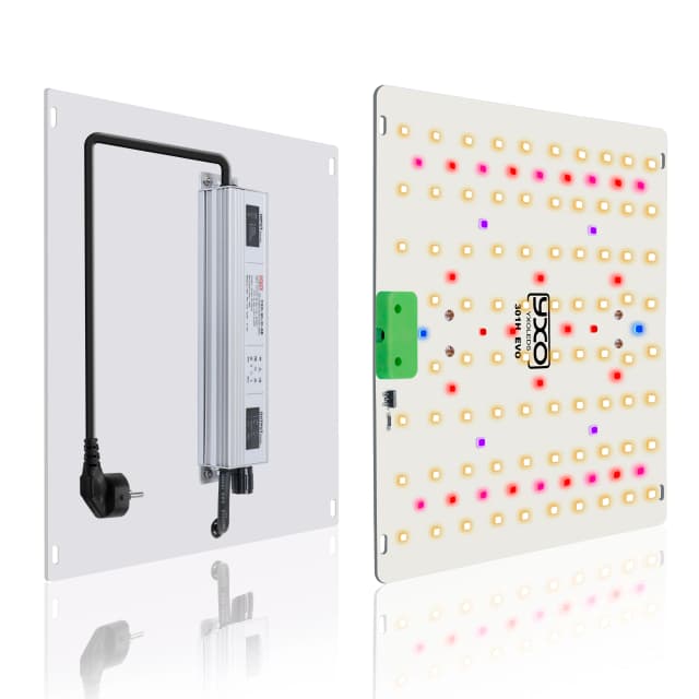 フルスペクトルLEDフィトランプ,120/65W,Samsung LM301H,植物水耕栽培用の完全なキット