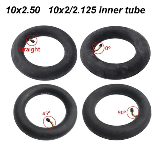 10 インチ 10x2/2.125 10x2.50 インナーチューブ 10x2 255x80 10x3.0 80/65-6 タイヤ電動スクーターバランスバイクタイヤ