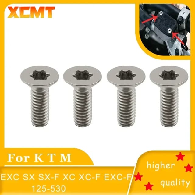 KTM フロントブレーキリザーバーカバーネジ EXC SX SX-F XC XC-F EXC-F 125-530 スズキ RM80 85 125 250 RMZ RMX 250 DR250R 部品