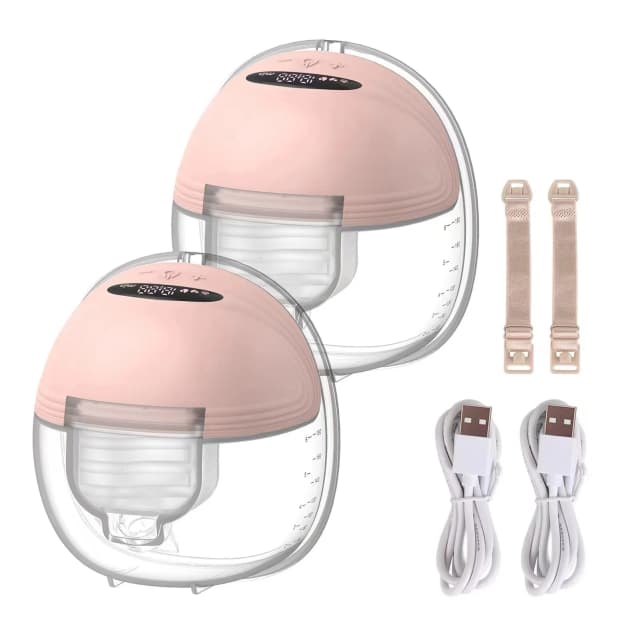 ウェアラブル搾乳器 ハンズフリー電動ポータブルウェアラブル搾乳器 Slient BPAフリー母乳育児ミルクコレクター