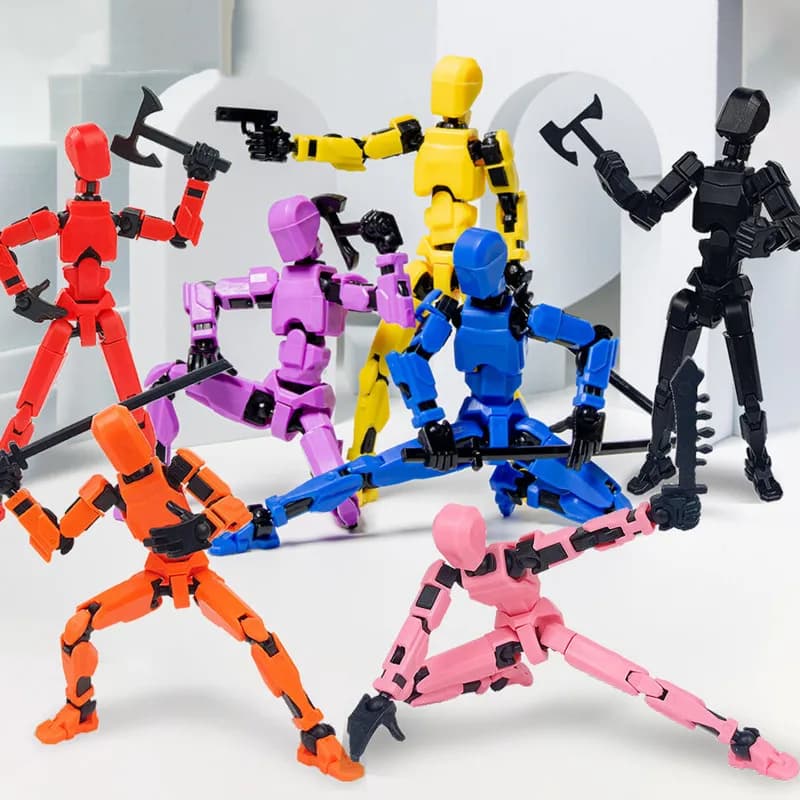 T13 アクションフィギュアタイタン 13 アクションフィギュアダミーラッキー 13 アクションフィギュア 3D プリント多関節可動ノヴァ 13 アクションフィギュアおもちゃ