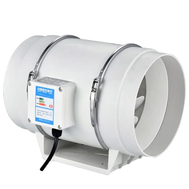 8 インチ 220V 排気ファンホームインラインパイプダクトファンキッチントイレ換気扇換気空気清浄換気扇斜め流ファン