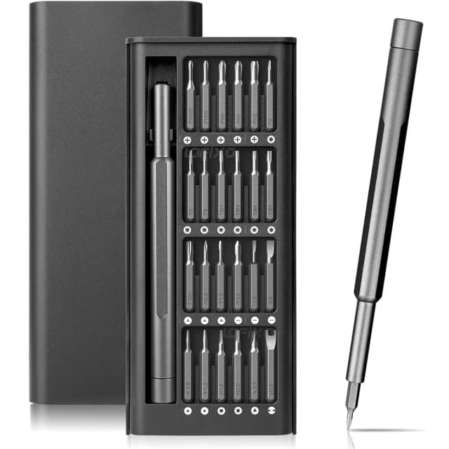精密ドライバーセット 25 in 1 ミニ修復ツールキット トルクス フィリップス磁気ドライバービット Xiaomi Iphoine ラップトップウォッチ用