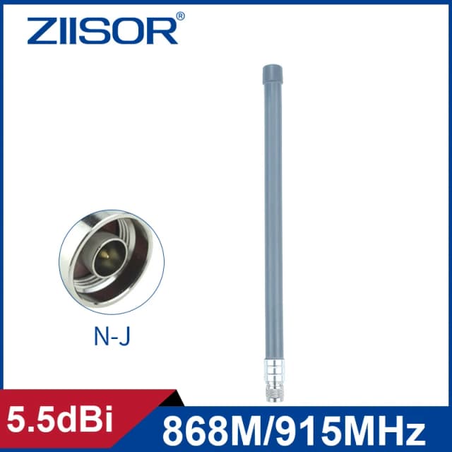 Meshtastic 868MHzアンテナ LoRa 915MHzホットスポットアンテナ 屋外用 Nオス 5.5dBi 40cm LoRaWANゲートウェイ用 空中データコンバーター