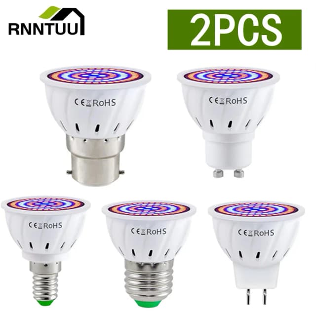 LED フィトランランプ植物用フルスペクトル成長電球 E27 苗成長ライト UV 植栽ライト植物成長ランプ水耕システム