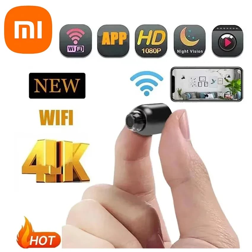 ワイヤレスミニカムコーダー,モーション検出,ビデオ,モニター,スマートホーム,セキュリティ,ビデオ,暗視,Xiaomi-X5 p,x5,1080