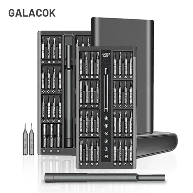 63 in 1 精密ドライバーセットホームハンド修復ツールキット磁気プラスポイントドリルビット iPhone Xiaomi カメラメガネ時計用