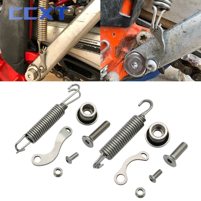 モトクロスキックスタンドサイドスタンドスプリングキットハスクバーナ FE TE FX TX 2017-2022 KTM EXC EXCF XC XCF XCW SX SXF 2008-2021 2022