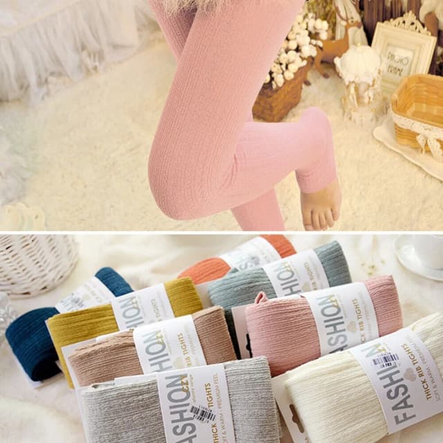 女性用ニットウール糸パンスト、美しい暖かいタイツ、冬用ストッキング、ストレッチ