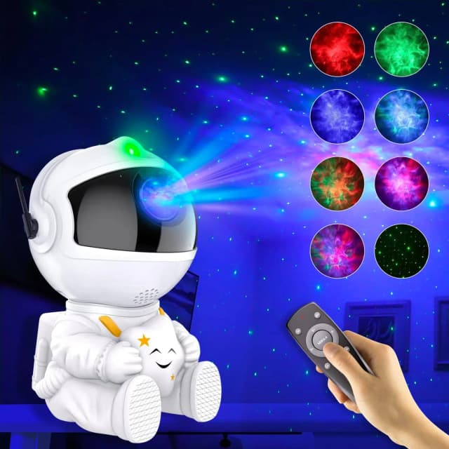 ギャラクシーライトプロジェクターギフト子供大人宇宙飛行士ナイトライト寝室の部屋スター天井装飾ナイトランプ