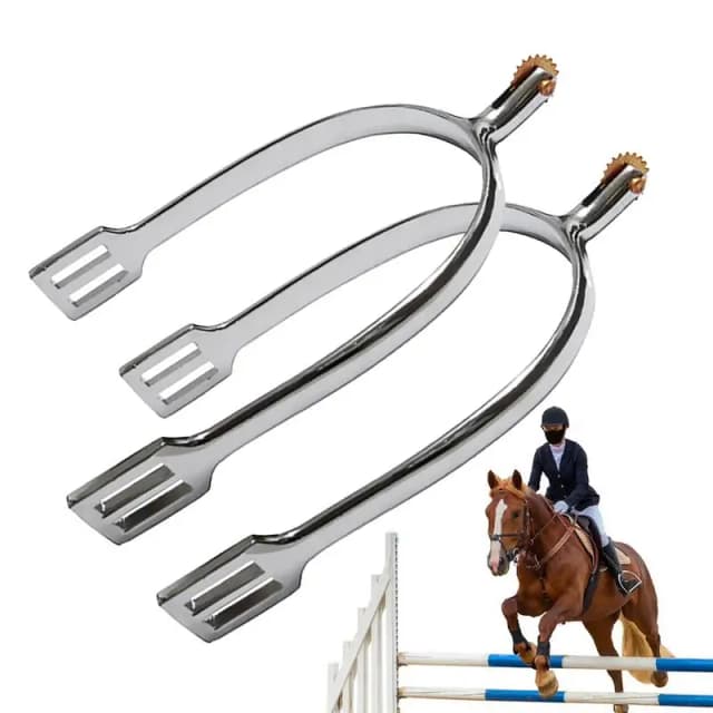 スパーズ用カウボーイブーツ回転乗馬アクセサリー馬拍車拍車カウボーイブーツ女性カウボーイ拍車男性亜鉛合金馬用