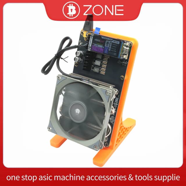 NerdQaxe++ Rev6.1 6Th/s 100W BM1370 Asic チップ オープンソース ビットコイン ソロ マイナー