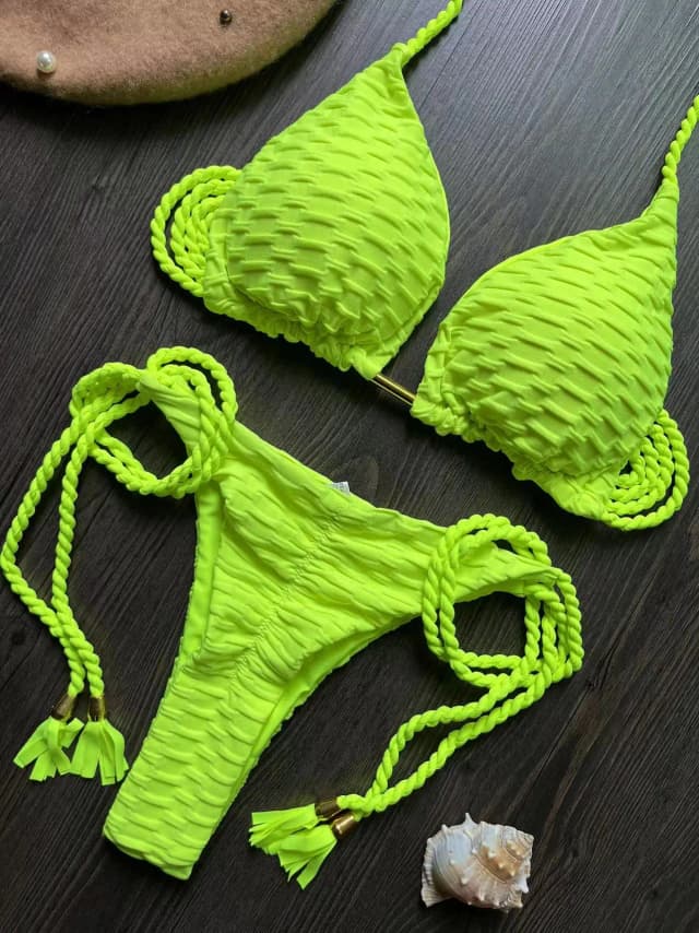 RUOTONGSEPT セクシーなビキニセット 2023 水着女性水着プッシュアップ Tバックブラジル水着ビーチウェア Biquinis 入浴者女性