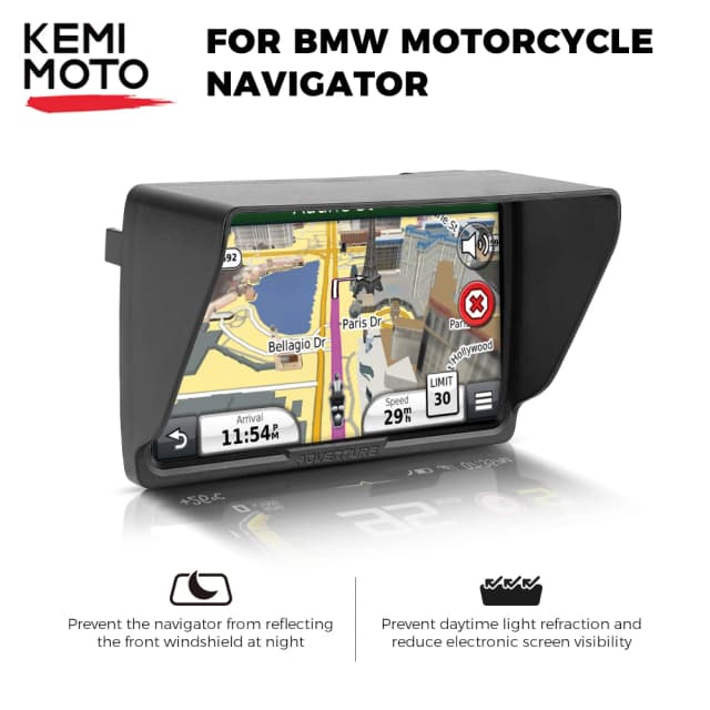 BMW ナビゲーター VI (6) オートバイ GPS ナビゲーターサンシェードバイザーグレアビジョンシールド BMW R1200GS R1250GS LC ADV R1300GS
