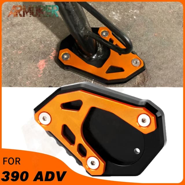 KTM 390 アドベンチャー 390 ADV 390ADV 390adventure 2020 2021 2022 2023 オートバイアクセサリーキックスタンドサイドスタンド延長パッド