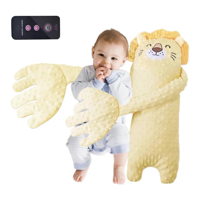 幼児用睡眠パッド、電動で心地よい手のひら型、男の子と女の子のための睡眠補助、漫画柄の叩き・たたきアクセサリー